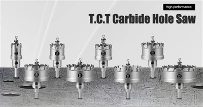 Premium 5A legerings hulsav (22–160 mm) — TCT hårdmetal hulskærer til rustfrit stål og metalboring